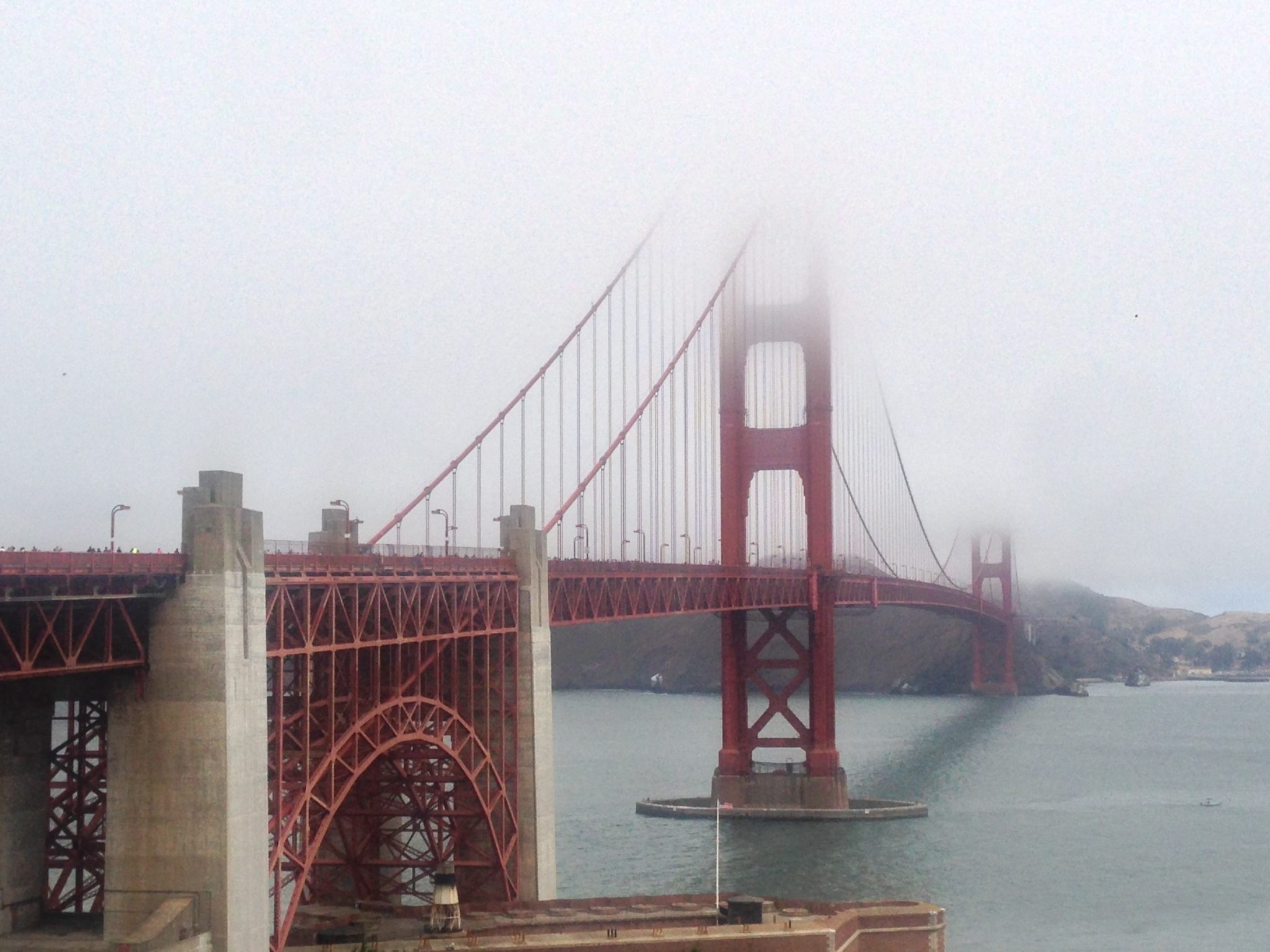 Golden Gate in Fog