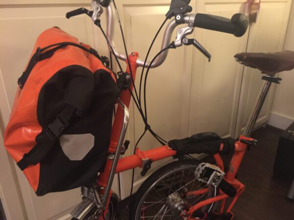 Brompton Ortlieb pannier hack