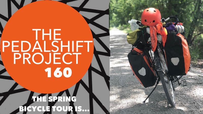 Pedalshift 160 spring bicycle tour