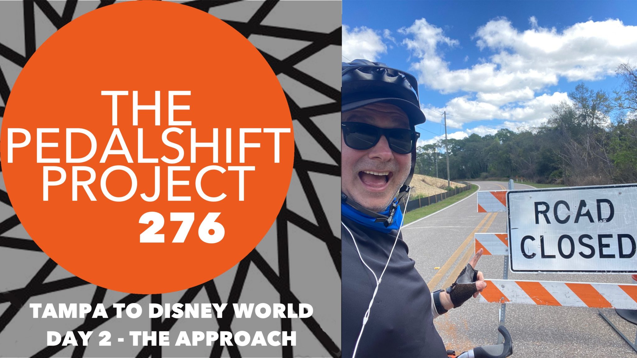 The Pedalshift Project 276: Tampa to Disney World - Day 2 - The Approach