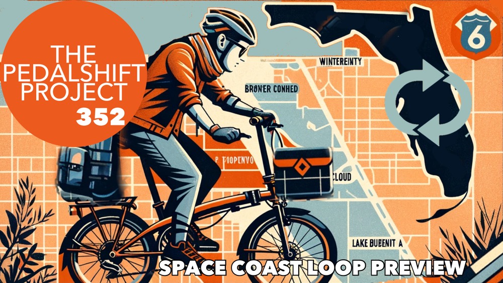 The Pedalshift Project 352: Space Coast Loop Preview