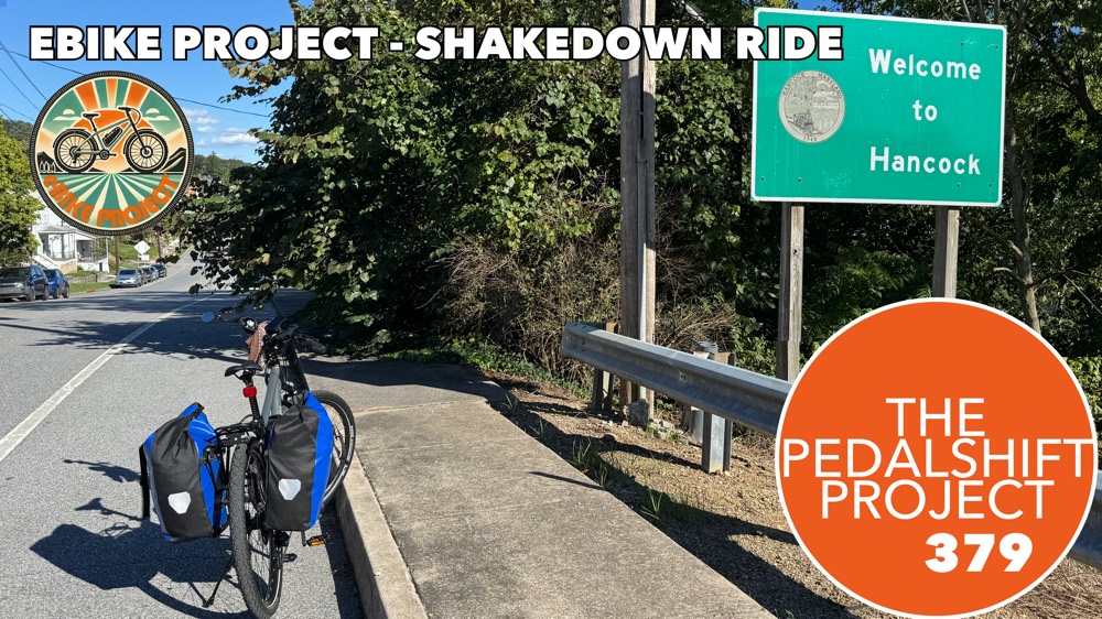 The Pedalshift Project 379: eBike Project - Shakedown Ride