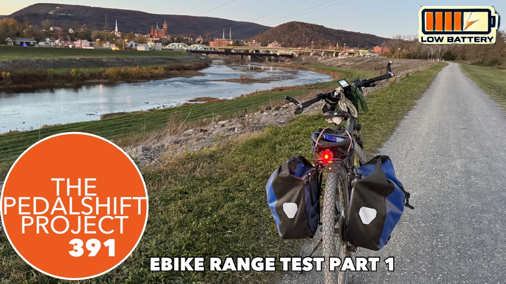 The Pedalshift Project 391: eBike Range Test Part 1