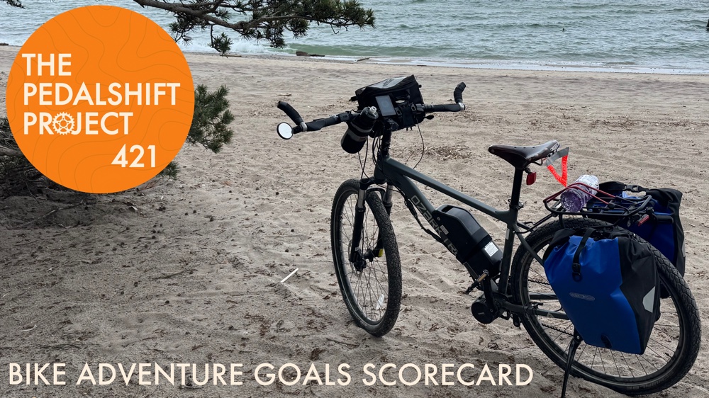 The Pedalshift Project 421: Bike Adventure Goals Scorecard